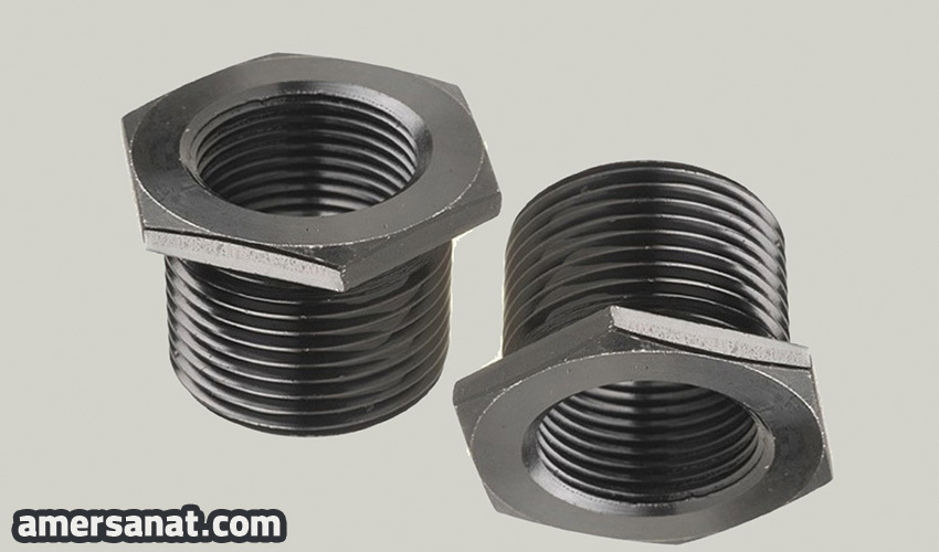 Steel bush brass