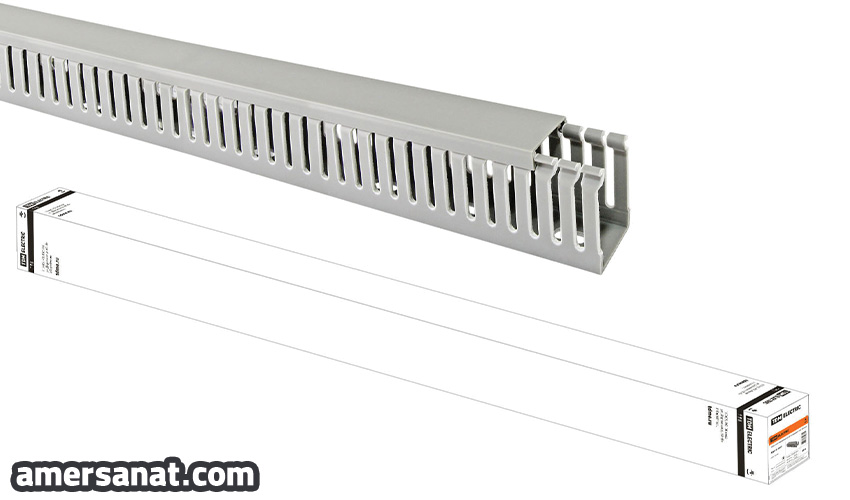 Grooved duct