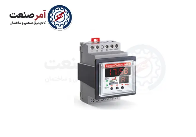 Astronomical clock is an electronic relay Astronomical clock is an electronic relay